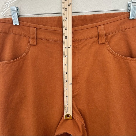 Salewa Fanes Utility Pant Gorpcore Outdoor Hemp Cotton Rust Size US36 XL- EU XXL - Picture 6 of 16
